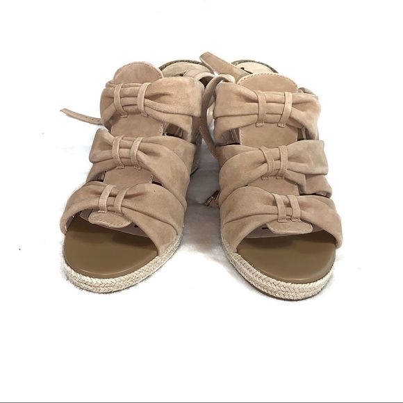 Sam Edelman | Camel Suede Awan Sandal | Sz 9.5 - Picture 4 of 7